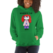 Load image into Gallery viewer, Women's Hoodies Heavy Blend Hooded Sweatshirt. Where's the WIFI. (black lettering) ©