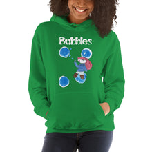 Load image into Gallery viewer, Women's Hoodies Heavy Blend Hooded Sweatshirt.. Bubbles. (white lettering) ©