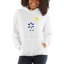 Load image into Gallery viewer, Women's Hoodies Heavy Blend Hooded Sweatshirt.. Sun, flower. ©
