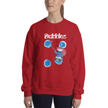 Load image into Gallery viewer, Women&#39;s Gildan Sweatshirt Unisex Heavy Blend Crew-neck Sweatshirt. Bubbles. (white lettering) ©