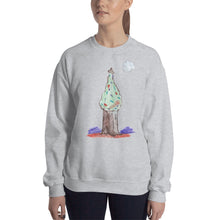 Load image into Gallery viewer, Women&#39;s Gildan Sweatshirt Unisex Heavy Blend Crew-neck Sweatshirt. Christmas tree. ©