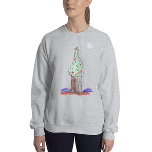 Women's Gildan Sweatshirt Unisex Heavy Blend Crew-neck Sweatshirt. Christmas tree. ©