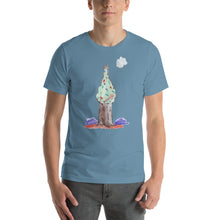 Load image into Gallery viewer, Men&#39;s T-Shirts Short Sleeve Jersey T-Shirt. Christmas tree. ©