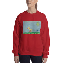 Load image into Gallery viewer, Women&#39;s Gildan Sweatshirt Unisex Heavy Blend Crew-neck Sweatshirt. Just ducking around. ©