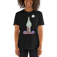 Load image into Gallery viewer, Women&#39;s Gildan T-shirts Unisex Softstyle T-Shirt with Tear Away Label. Christmas Tree. ©