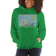 Load image into Gallery viewer, Women's Hoodies Heavy Blend Hooded Sweatshirt. Just ducking around. ©