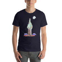 Load image into Gallery viewer, Men&#39;s T-Shirts Short Sleeve Jersey T-Shirt. Christmas tree. ©