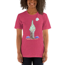 Load image into Gallery viewer, Women's T-shirts Short Sleeve Jersey T-Shirt. Christmas tree. ©