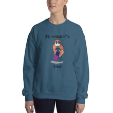 Load image into Gallery viewer, Women&#39;s Gildan Sweatshirt Unisex Heavy Blend Crew-neck Sweatshirt. It wasn&#39;t me. (black lettering) ©