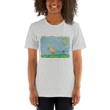 Load image into Gallery viewer, Women's T-shirts Short Sleeve Jersey T-Shirt. Just ducking around. ©