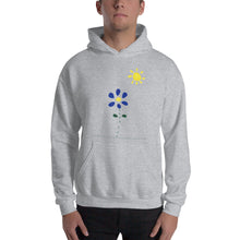 Load image into Gallery viewer, Men&#39;s Hoodies Heavy Blend Hooded Sweatshirt. Sun, flower. ©