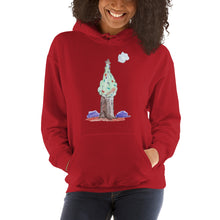 Load image into Gallery viewer, Women's Hoodies Heavy Blend Hooded Sweatshirt.. Christmas tree. ©