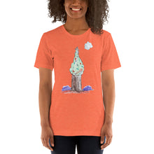 Load image into Gallery viewer, Women's T-shirts Short Sleeve Jersey T-Shirt. Christmas tree. ©