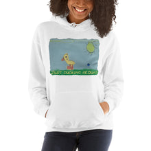 Load image into Gallery viewer, Women's Hoodies Heavy Blend Hooded Sweatshirt. Just ducking around. ©