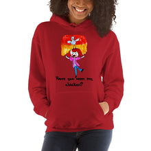 Load image into Gallery viewer, Women&#39;s Hoodies Heavy Blend Hooded Sweatshirt. Have you seen my chicken? (black lettering) ©