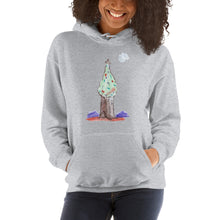 Load image into Gallery viewer, Women's Hoodies Heavy Blend Hooded Sweatshirt.. Christmas tree. ©