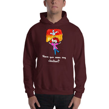 Load image into Gallery viewer, Men&#39;s Hoodies Heavy Blend Hooded Sweatshirt. Have you seen my chicken? (white lettering) ©