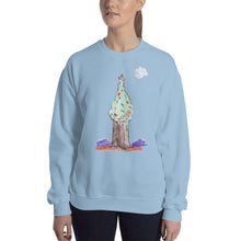 Load image into Gallery viewer, Women&#39;s Gildan Sweatshirt Unisex Heavy Blend Crew-neck Sweatshirt. Christmas tree. ©