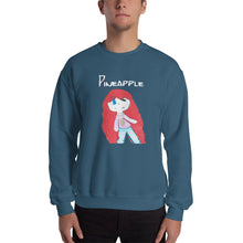 Load image into Gallery viewer, Men&#39;s Sweatshirt Unisex Heavy Blend Crewneck Sweatshirt. Pineapple. (white lettering) ©