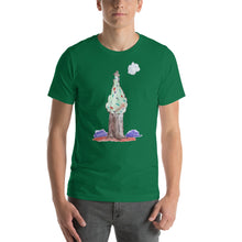 Load image into Gallery viewer, Men&#39;s T-Shirts Short Sleeve Jersey T-Shirt. Christmas tree. ©