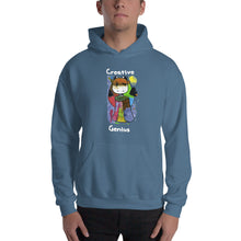 Load image into Gallery viewer, Men&#39;s Hoodies Heavy Blend Hooded Sweatshirt. Creative Genius. (white lettering) ©