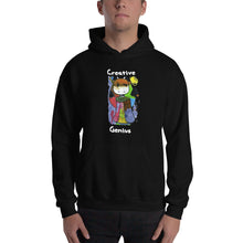 Load image into Gallery viewer, Men&#39;s Hoodies Heavy Blend Hooded Sweatshirt. Creative Genius. (white lettering) ©