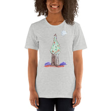 Load image into Gallery viewer, Women's T-shirts Short Sleeve Jersey T-Shirt. Christmas tree. ©