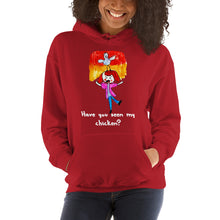 Load image into Gallery viewer, Women&#39;s Hoodies Heavy Blend Hooded Sweatshirt. Have you seen my chicken? (white lettering) ©