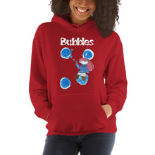 Load image into Gallery viewer, Women's Hoodies Heavy Blend Hooded Sweatshirt.. Bubbles. (white lettering) ©