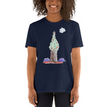 Load image into Gallery viewer, Women&#39;s Gildan T-shirts Unisex Softstyle T-Shirt with Tear Away Label. Christmas Tree. ©