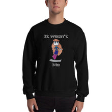 Load image into Gallery viewer, Men&#39;s Sweatshirt Unisex Heavy Blend Crewneck Sweatshirt. It wasn&#39;t me. (white lettering) ©