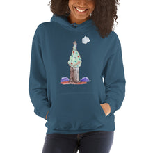 Load image into Gallery viewer, Women's Hoodies Heavy Blend Hooded Sweatshirt.. Christmas tree. ©