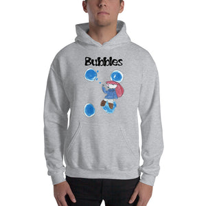 Men's Hoodies Heavy Blend Hooded Sweatshirt. Bubbles. (black lettering) ©