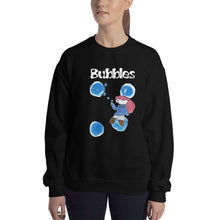 Load image into Gallery viewer, Women&#39;s Gildan Sweatshirt Unisex Heavy Blend Crew-neck Sweatshirt. Bubbles. (white lettering) ©