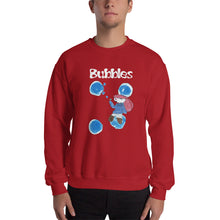 Load image into Gallery viewer, Men&#39;s Sweatshirt Unisex Heavy Blend Crewneck Sweatshirt. Bubbles. (white lettering) ©